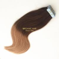 Tape in hair extensions